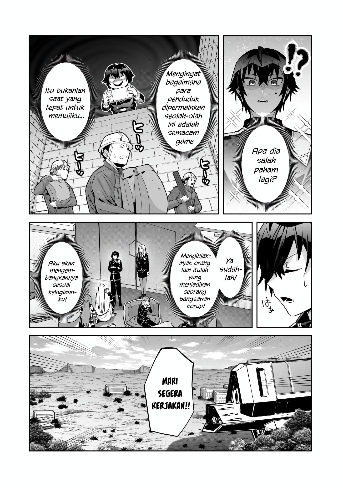 OreAku, Ore wa Seikan Kokka no Akutoku Ryōshu (Ryoushu)! Chapter 45 Bahasa Indonesia