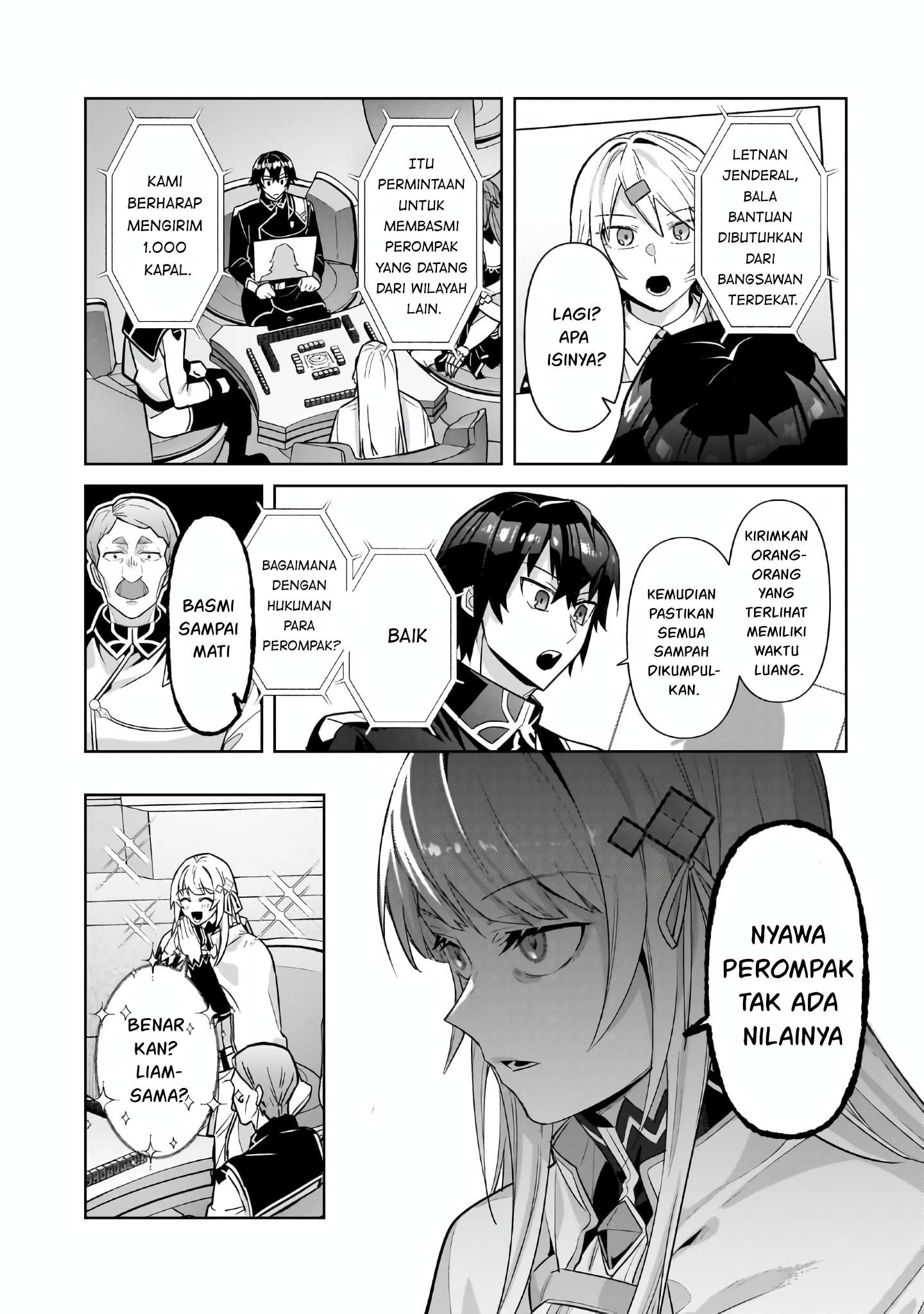 OreAku, Ore wa Seikan Kokka no Akutoku Ryōshu (Ryoushu)! Chapter 45 Bahasa Indonesia