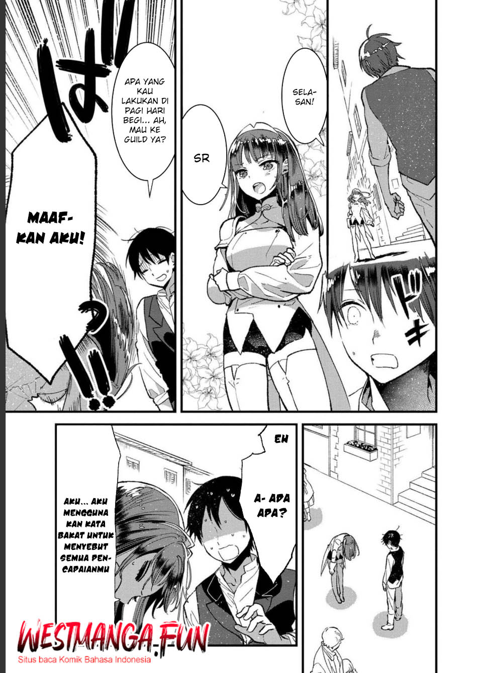 Ore, Yuusha janai desu kara. – VR Sekai no Chouten ni Kunrin Seshi Otoko. Tenseishi, Level 1 no Mushoku kara Restart suru Chapter 05 Bahasa Indonesia
