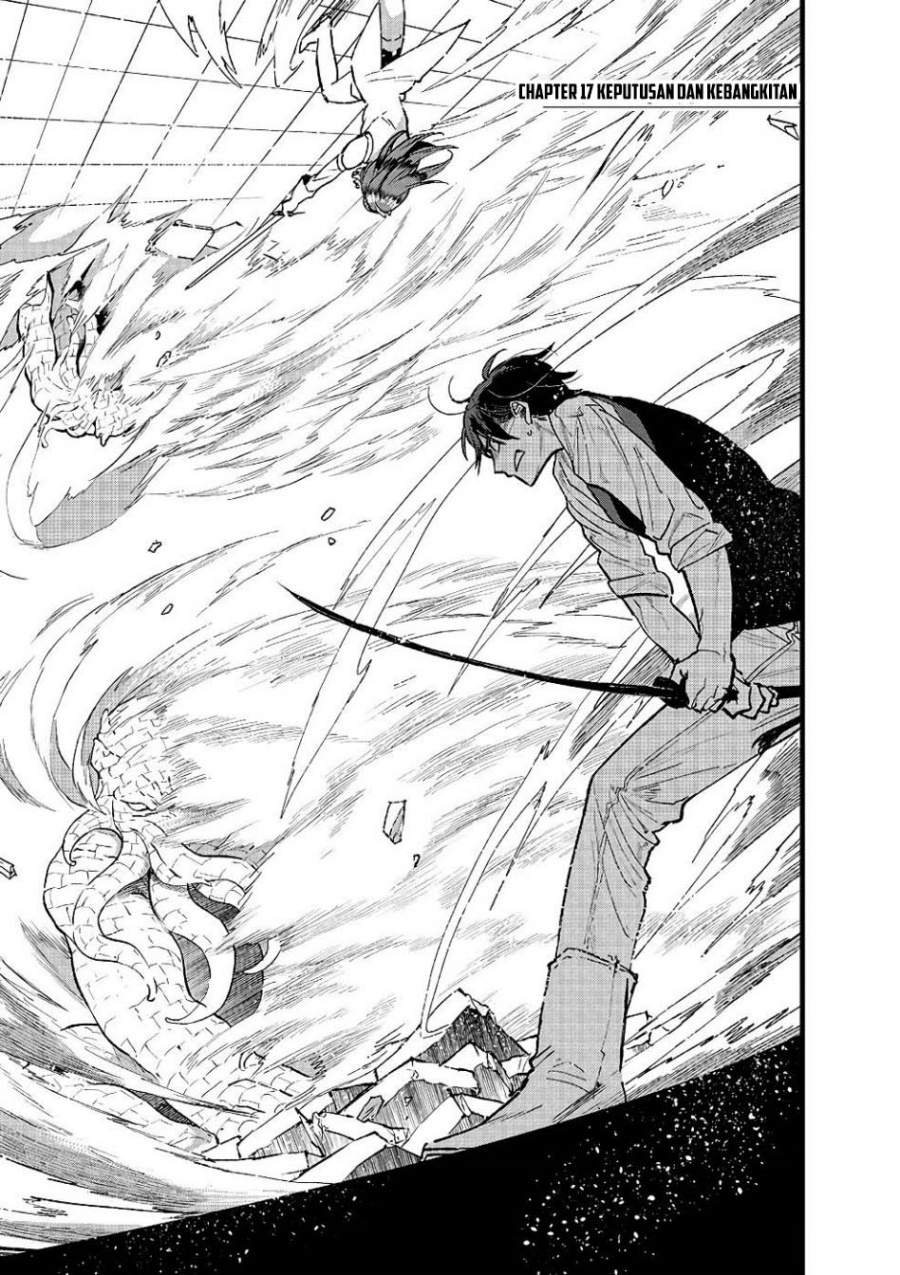 Ore, Yuusha janai desu kara. – VR Sekai no Chouten ni Kunrin Seshi Otoko. Tenseishi, Level 1 no Mushoku kara Restart suru Chapter 17 Bahasa Indonesia