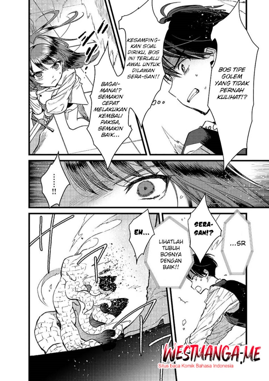 Ore, Yuusha janai desu kara. – VR Sekai no Chouten ni Kunrin Seshi Otoko. Tenseishi, Level 1 no Mushoku kara Restart suru Chapter 17 Bahasa Indonesia