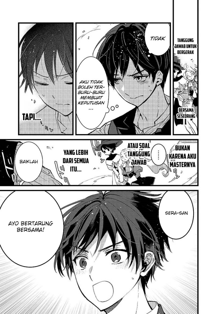 Ore, Yuusha janai desu kara. – VR Sekai no Chouten ni Kunrin Seshi Otoko. Tenseishi, Level 1 no Mushoku kara Restart suru Chapter 17 Bahasa Indonesia