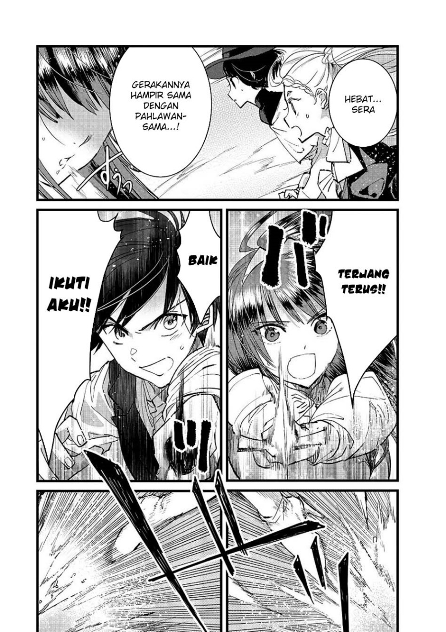 Ore, Yuusha janai desu kara. – VR Sekai no Chouten ni Kunrin Seshi Otoko. Tenseishi, Level 1 no Mushoku kara Restart suru Chapter 17 Bahasa Indonesia