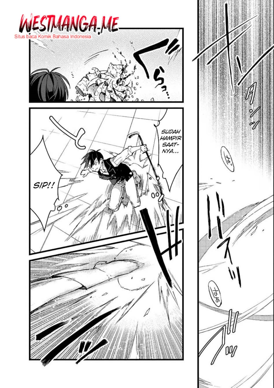 Ore, Yuusha janai desu kara. – VR Sekai no Chouten ni Kunrin Seshi Otoko. Tenseishi, Level 1 no Mushoku kara Restart suru Chapter 17 Bahasa Indonesia