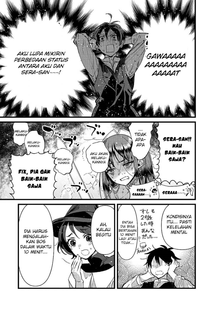 Ore, Yuusha janai desu kara. – VR Sekai no Chouten ni Kunrin Seshi Otoko. Tenseishi, Level 1 no Mushoku kara Restart suru Chapter 17 Bahasa Indonesia