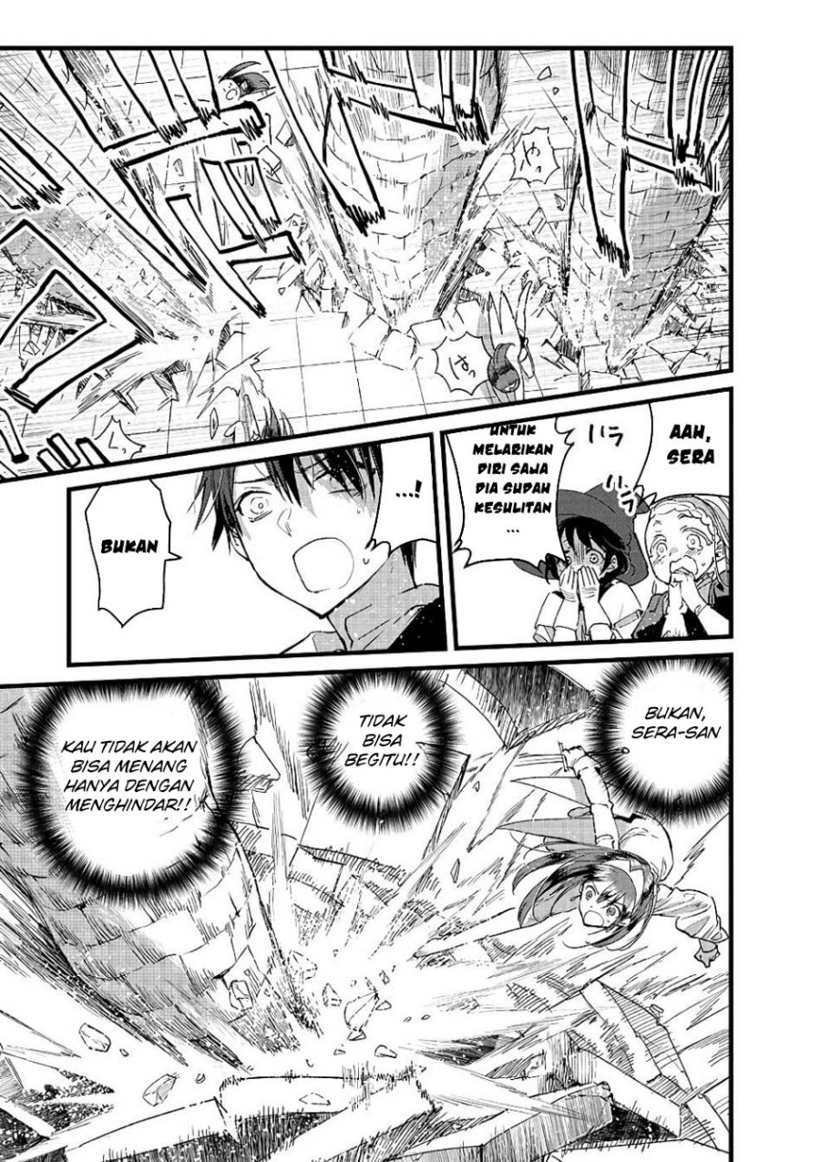 Ore, Yuusha janai desu kara. – VR Sekai no Chouten ni Kunrin Seshi Otoko. Tenseishi, Level 1 no Mushoku kara Restart suru Chapter 17 Bahasa Indonesia