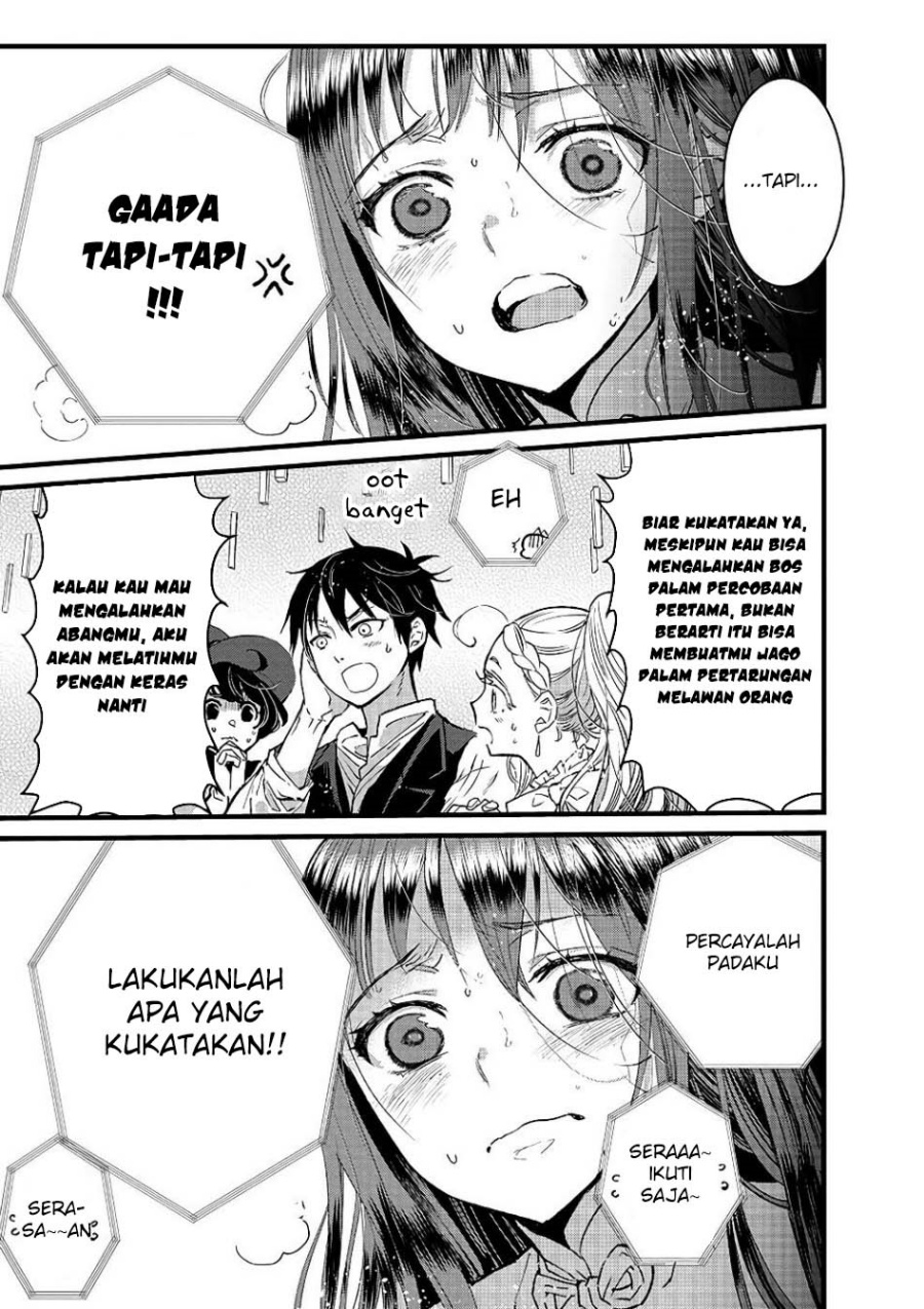 Ore, Yuusha janai desu kara. – VR Sekai no Chouten ni Kunrin Seshi Otoko. Tenseishi, Level 1 no Mushoku kara Restart suru Chapter 17 Bahasa Indonesia