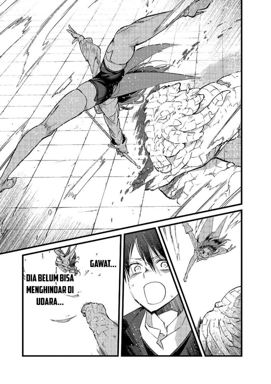 Ore, Yuusha janai desu kara. – VR Sekai no Chouten ni Kunrin Seshi Otoko. Tenseishi, Level 1 no Mushoku kara Restart suru Chapter 17 Bahasa Indonesia