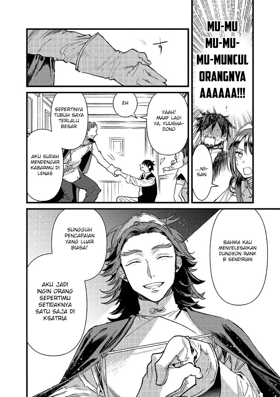 Ore, Yuusha janai desu kara. – VR Sekai no Chouten ni Kunrin Seshi Otoko. Tenseishi, Level 1 no Mushoku kara Restart suru chapter 19