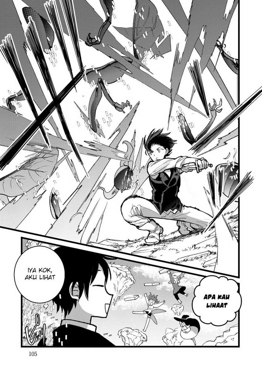 Ore, Yuusha janai desu kara. – VR Sekai no Chouten ni Kunrin Seshi Otoko. Tenseishi, Level 1 no Mushoku kara Restart suru Chapter 34 Bahasa Indonesia