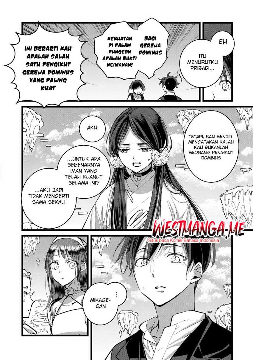 Ore, Yuusha janai desu kara. – VR Sekai no Chouten ni Kunrin Seshi Otoko. Tenseishi, Level 1 no Mushoku kara Restart suru Chapter 34 Bahasa Indonesia