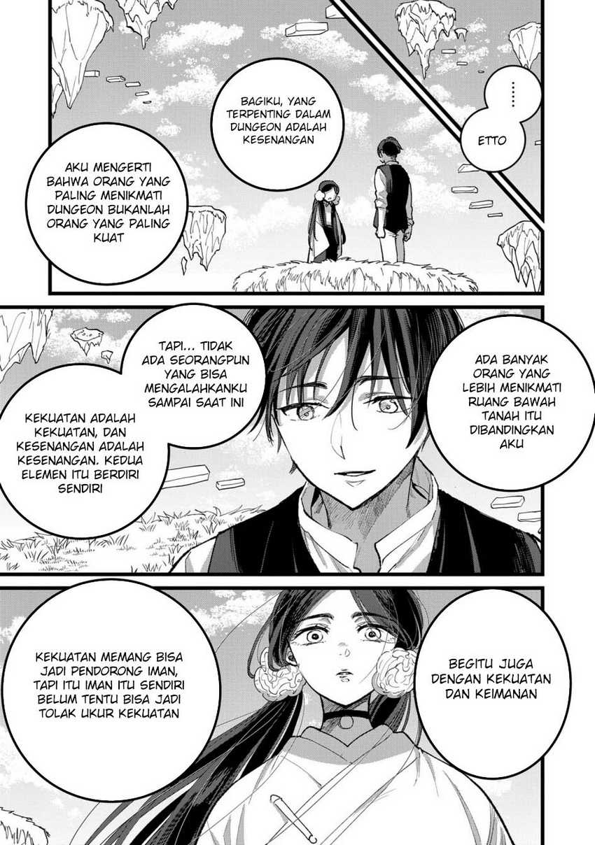 Ore, Yuusha janai desu kara. – VR Sekai no Chouten ni Kunrin Seshi Otoko. Tenseishi, Level 1 no Mushoku kara Restart suru Chapter 34 Bahasa Indonesia
