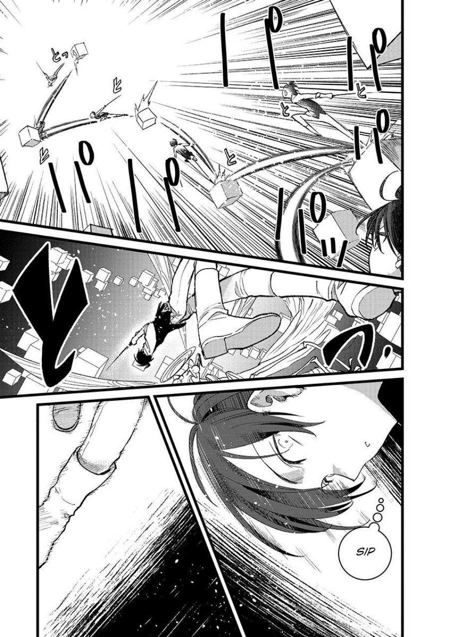 Ore, Yuusha janai desu kara. – VR Sekai no Chouten ni Kunrin Seshi Otoko. Tenseishi, Level 1 no Mushoku kara Restart suru chapter 38