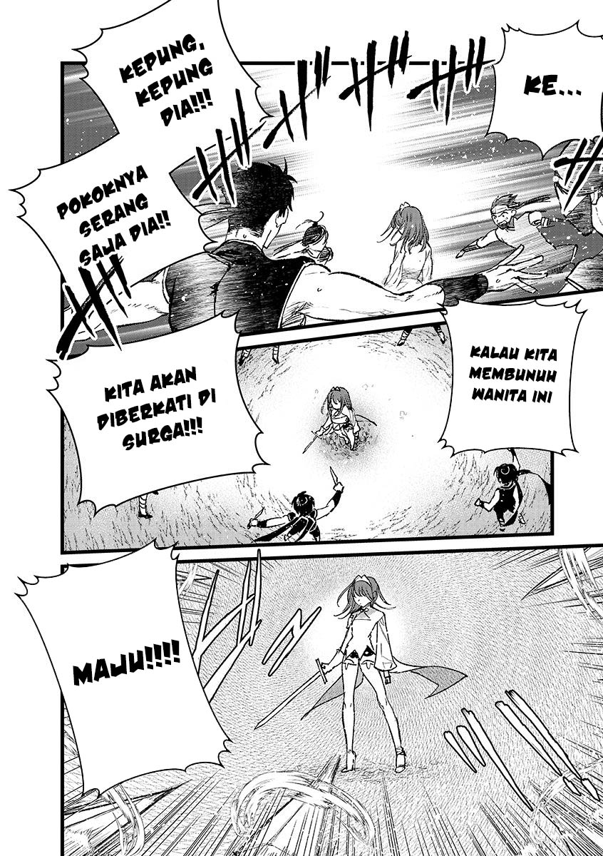 Ore, Yuusha janai desu kara. – VR Sekai no Chouten ni Kunrin Seshi Otoko. Tenseishi, Level 1 no Mushoku kara Restart suru Chapter 42 Bahasa Indonesia