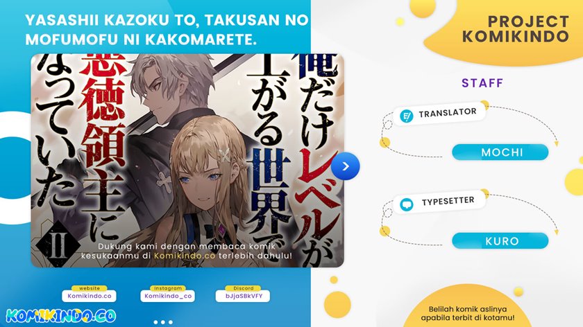 Ore dake Level ga Agaru Sekai de Akutoku Ryoushu ni Natteita Chapter 01.2 Bahasa Indonesia