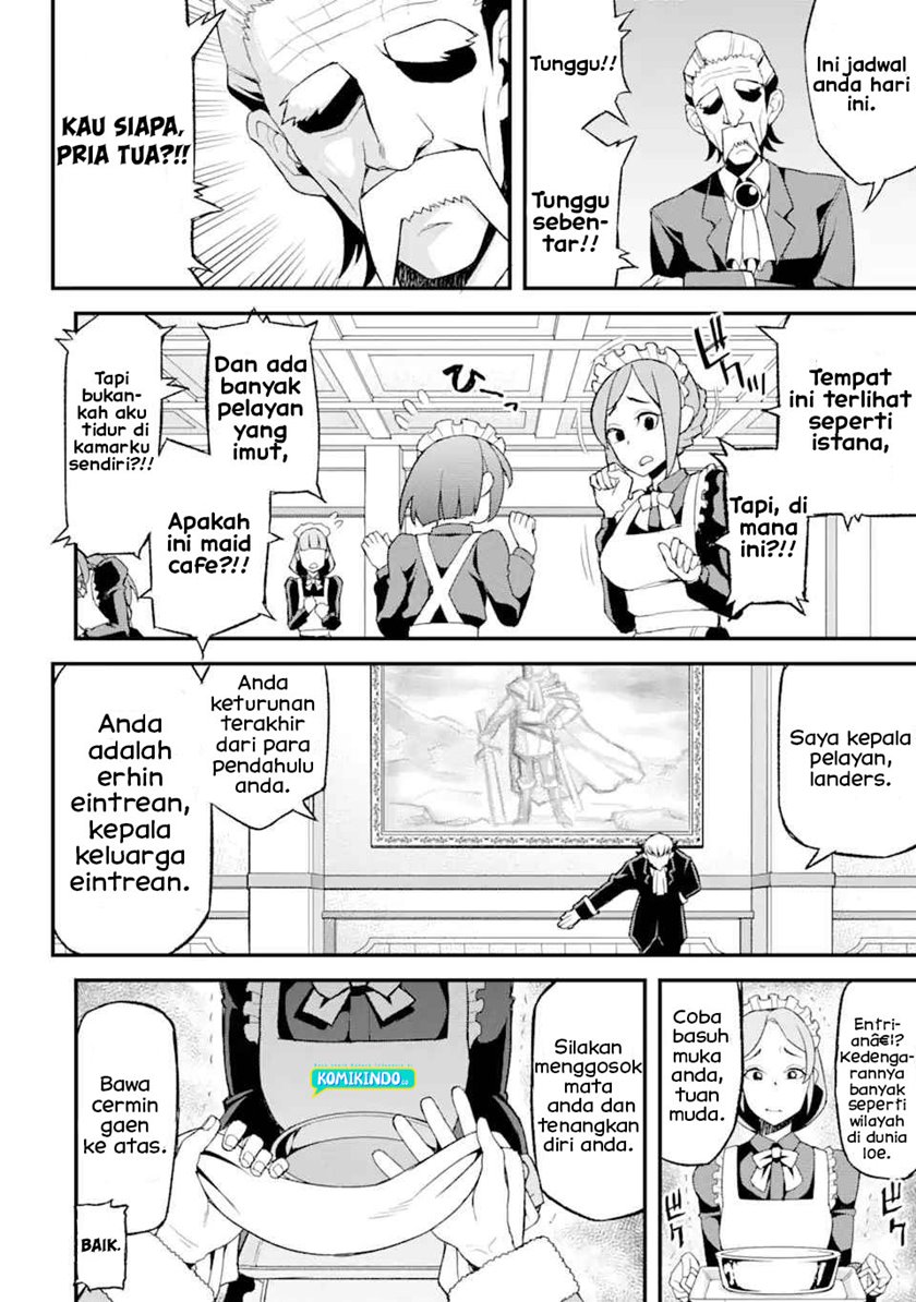 Ore dake Level ga Agaru Sekai de Akutoku Ryoushu ni Natteita Chapter 01.2 Bahasa Indonesia