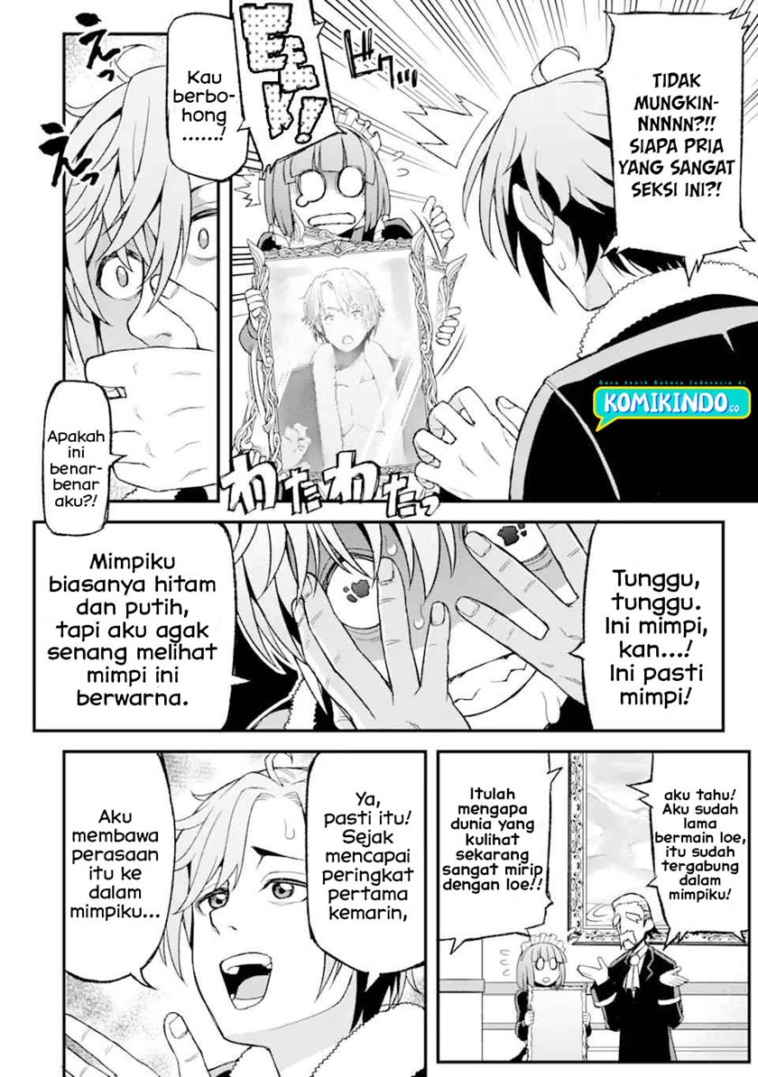 Ore dake Level ga Agaru Sekai de Akutoku Ryoushu ni Natteita Chapter 01.2 Bahasa Indonesia