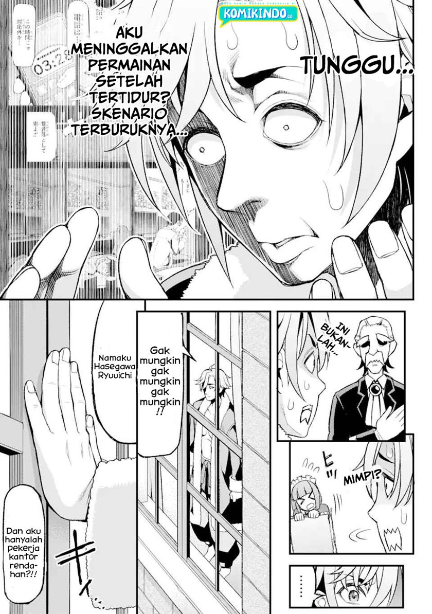 Ore dake Level ga Agaru Sekai de Akutoku Ryoushu ni Natteita Chapter 01.2 Bahasa Indonesia