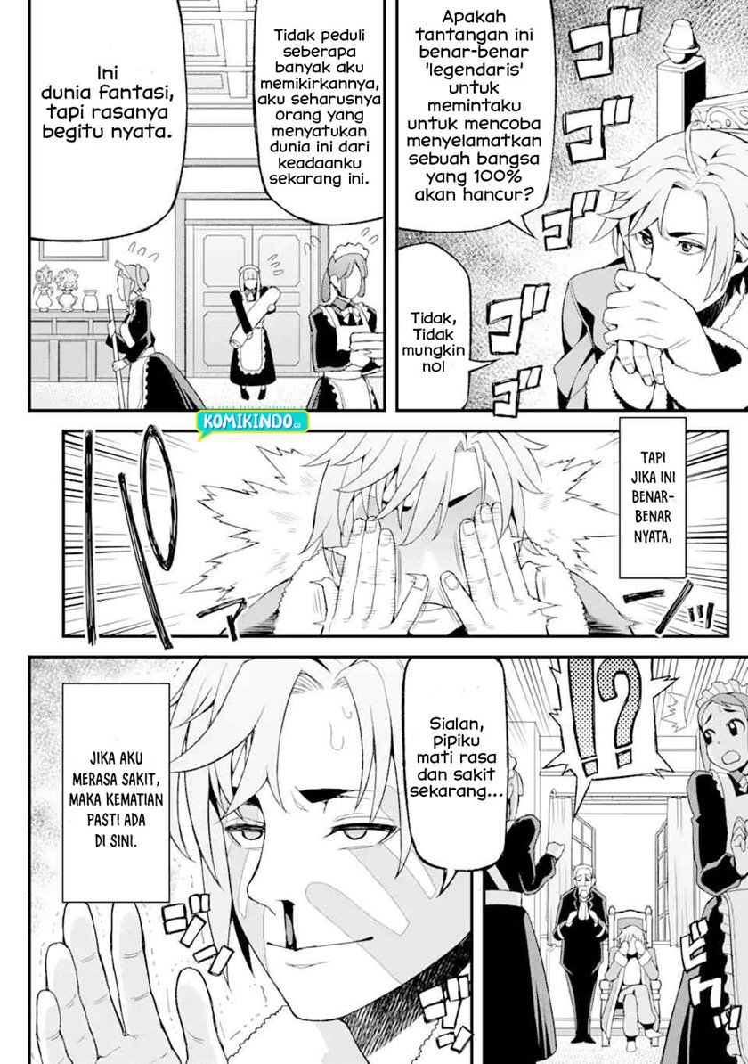 Ore dake Level ga Agaru Sekai de Akutoku Ryoushu ni Natteita Chapter 01.2 Bahasa Indonesia