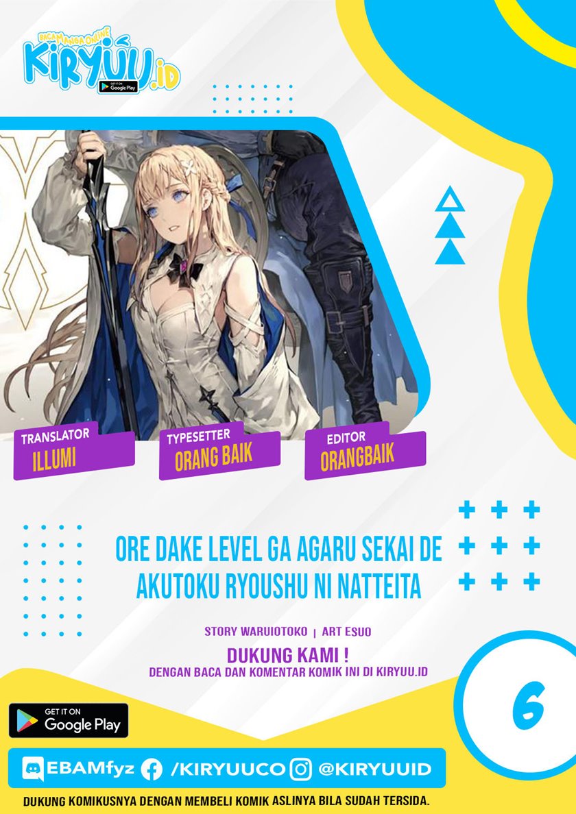 Ore dake Level ga Agaru Sekai de Akutoku Ryoushu ni Natteita Chapter 06 Bahasa Indonesia