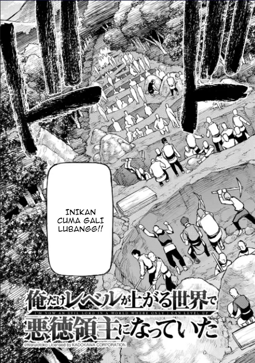 Ore dake Level ga Agaru Sekai de Akutoku Ryoushu ni Natteita Chapter 06 Bahasa Indonesia
