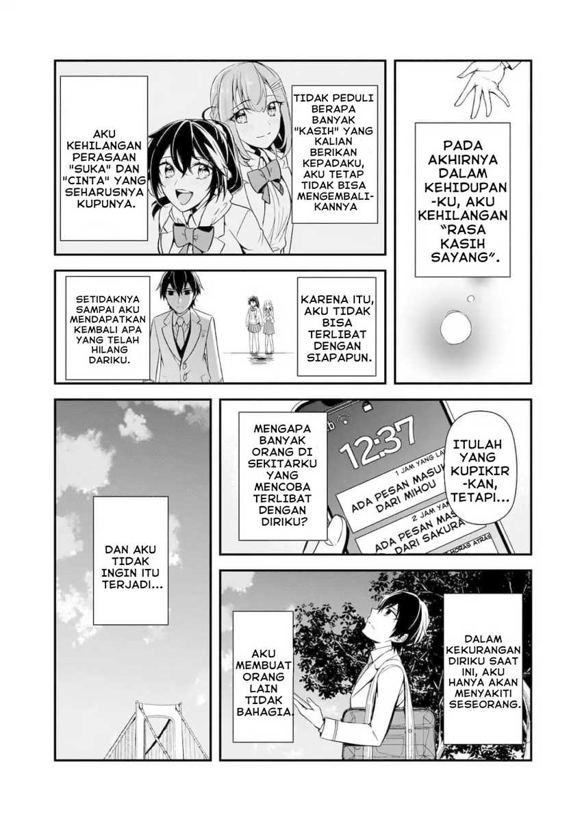 Ore ni Trauma wo Ataeta Joshi-tachi ga Chirachira Mitekuru kedo, Zannen desu ga Teokure desu chapter 8