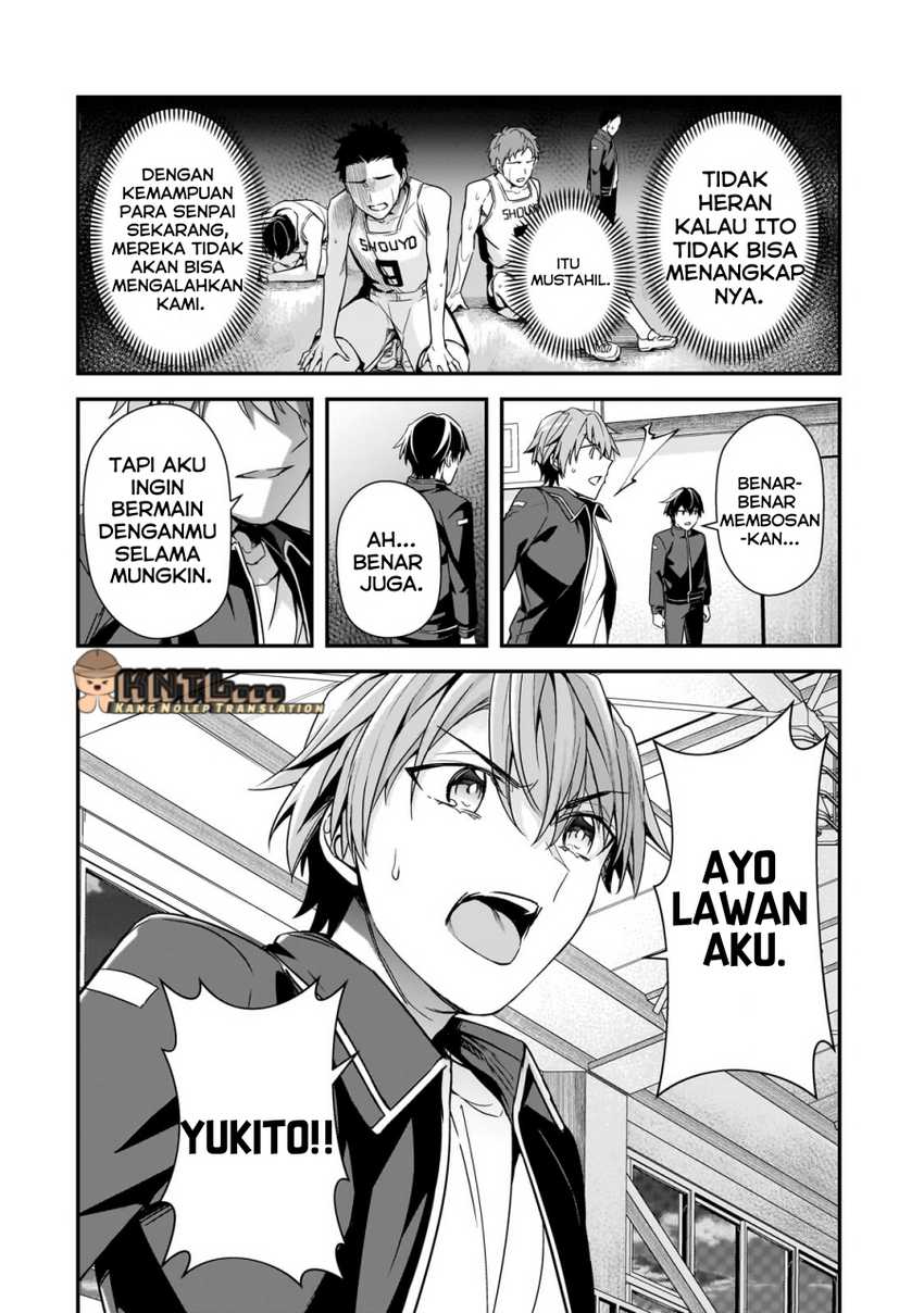 Ore ni Trauma wo Ataeta Joshi-tachi ga Chirachira Mitekuru kedo, Zannen desu ga Teokure desu Chapter 11 Bahasa Indonesia