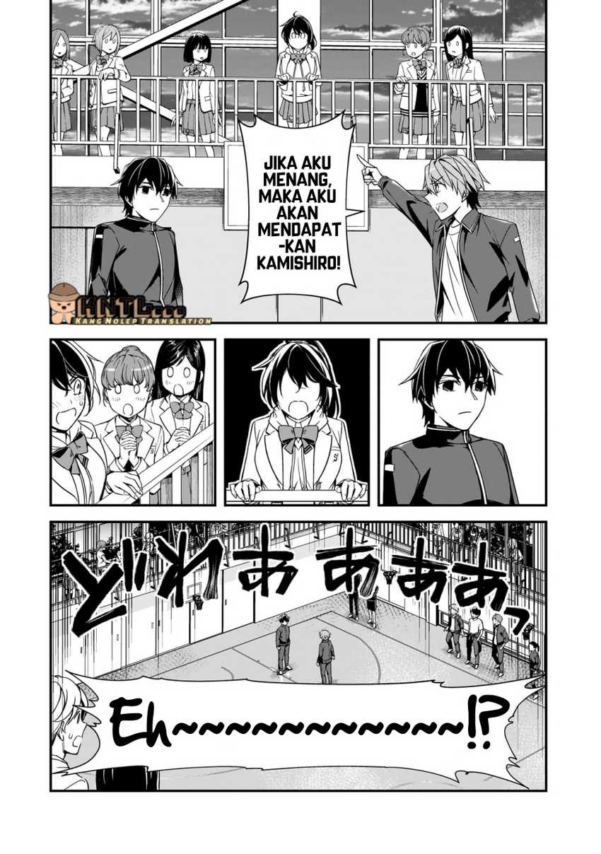 Ore ni Trauma wo Ataeta Joshi-tachi ga Chirachira Mitekuru kedo, Zannen desu ga Teokure desu Chapter 11 Bahasa Indonesia