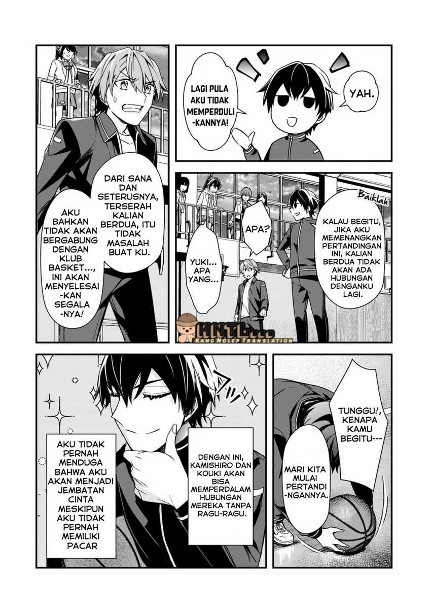 Ore ni Trauma wo Ataeta Joshi-tachi ga Chirachira Mitekuru kedo, Zannen desu ga Teokure desu Chapter 11 Bahasa Indonesia