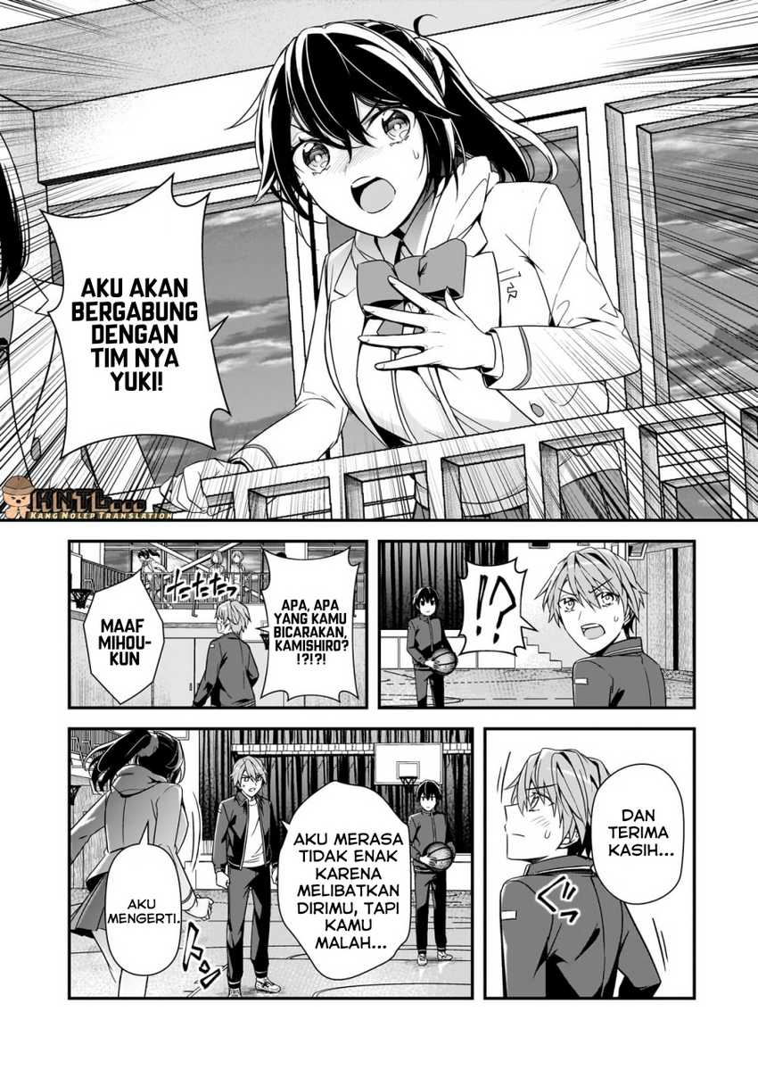Ore ni Trauma wo Ataeta Joshi-tachi ga Chirachira Mitekuru kedo, Zannen desu ga Teokure desu Chapter 11 Bahasa Indonesia