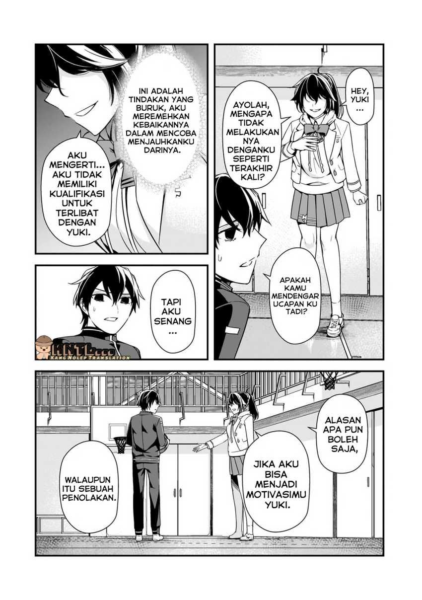 Ore ni Trauma wo Ataeta Joshi-tachi ga Chirachira Mitekuru kedo, Zannen desu ga Teokure desu Chapter 11 Bahasa Indonesia