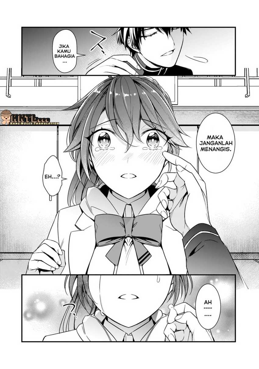 Ore ni Trauma wo Ataeta Joshi-tachi ga Chirachira Mitekuru kedo, Zannen desu ga Teokure desu Chapter 11 Bahasa Indonesia