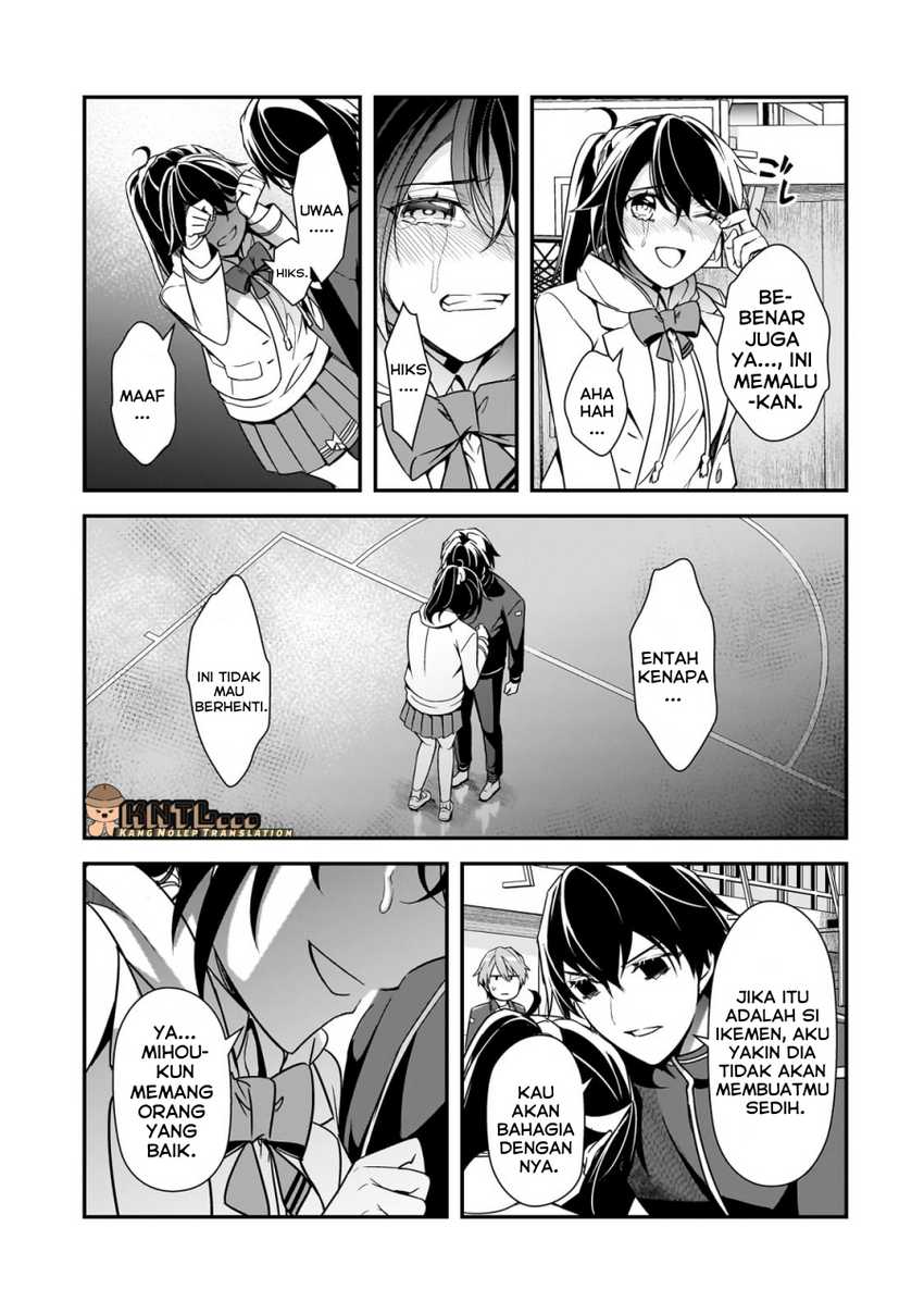 Ore ni Trauma wo Ataeta Joshi-tachi ga Chirachira Mitekuru kedo, Zannen desu ga Teokure desu Chapter 11 Bahasa Indonesia