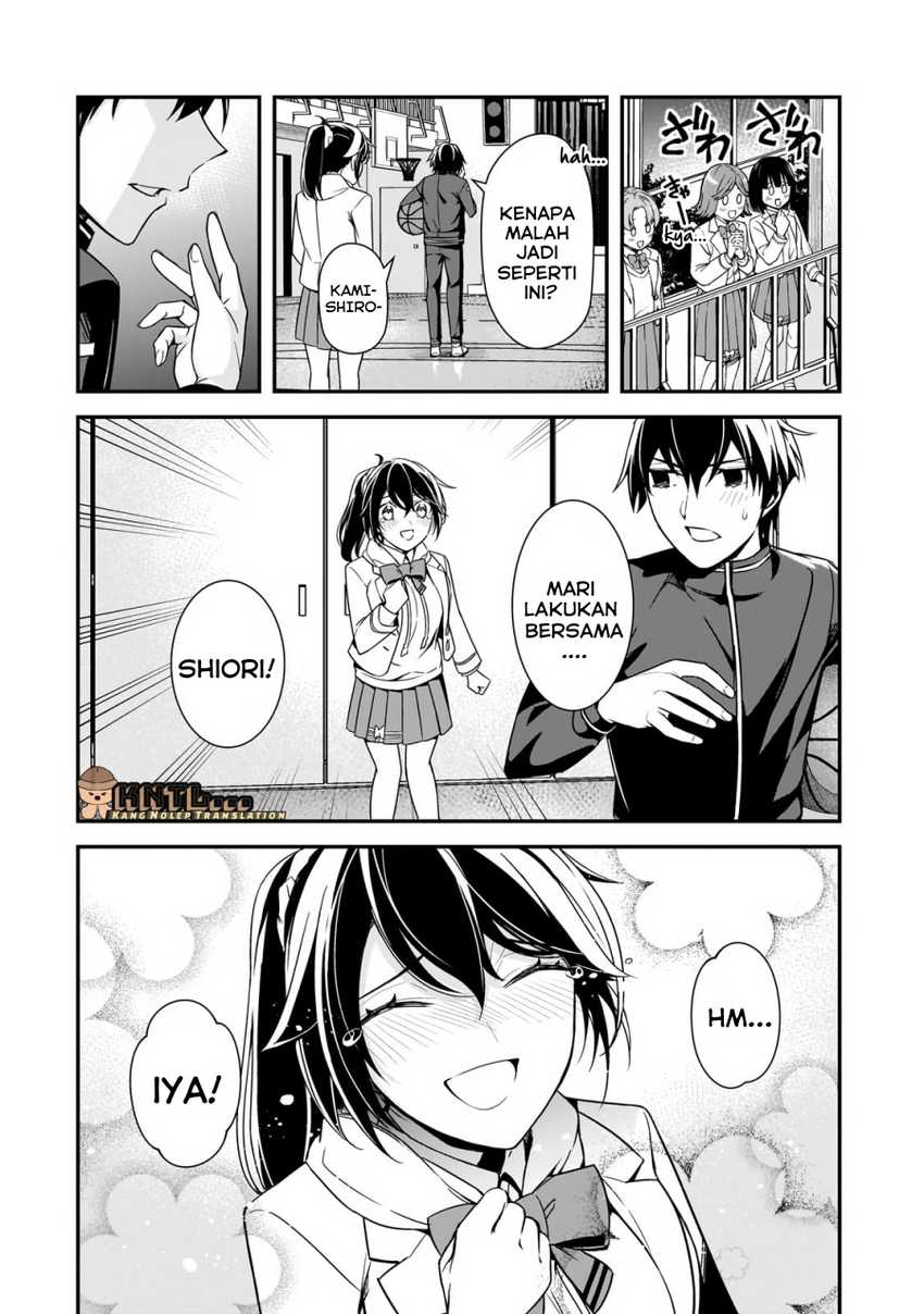 Ore ni Trauma wo Ataeta Joshi-tachi ga Chirachira Mitekuru kedo, Zannen desu ga Teokure desu Chapter 11 Bahasa Indonesia