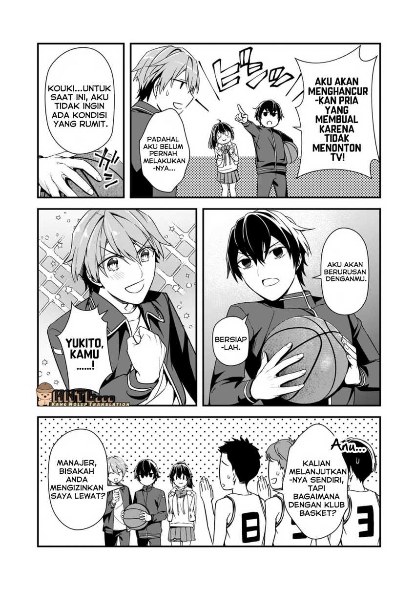 Ore ni Trauma wo Ataeta Joshi-tachi ga Chirachira Mitekuru kedo, Zannen desu ga Teokure desu Chapter 11 Bahasa Indonesia