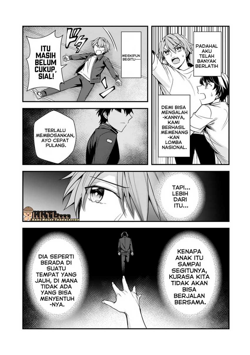 Ore ni Trauma wo Ataeta Joshi-tachi ga Chirachira Mitekuru kedo, Zannen desu ga Teokure desu Chapter 11 Bahasa Indonesia