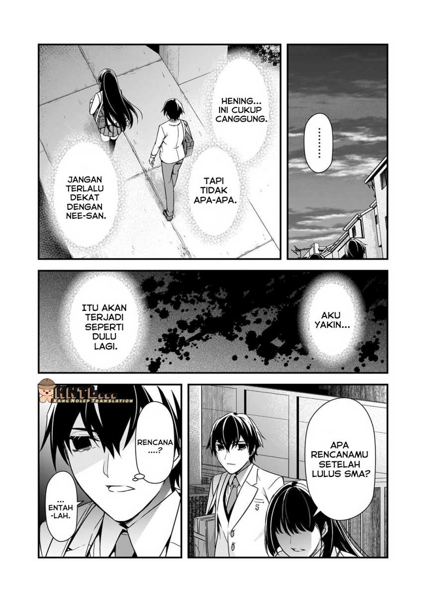 Ore ni Trauma wo Ataeta Joshi-tachi ga Chirachira Mitekuru kedo, Zannen desu ga Teokure desu Chapter 11 Bahasa Indonesia