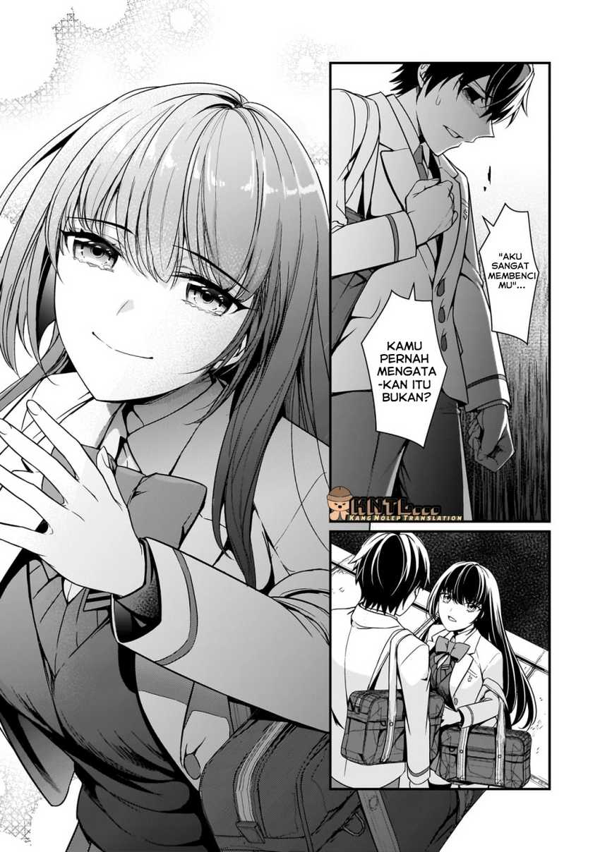 Ore ni Trauma wo Ataeta Joshi-tachi ga Chirachira Mitekuru kedo, Zannen desu ga Teokure desu Chapter 11 Bahasa Indonesia