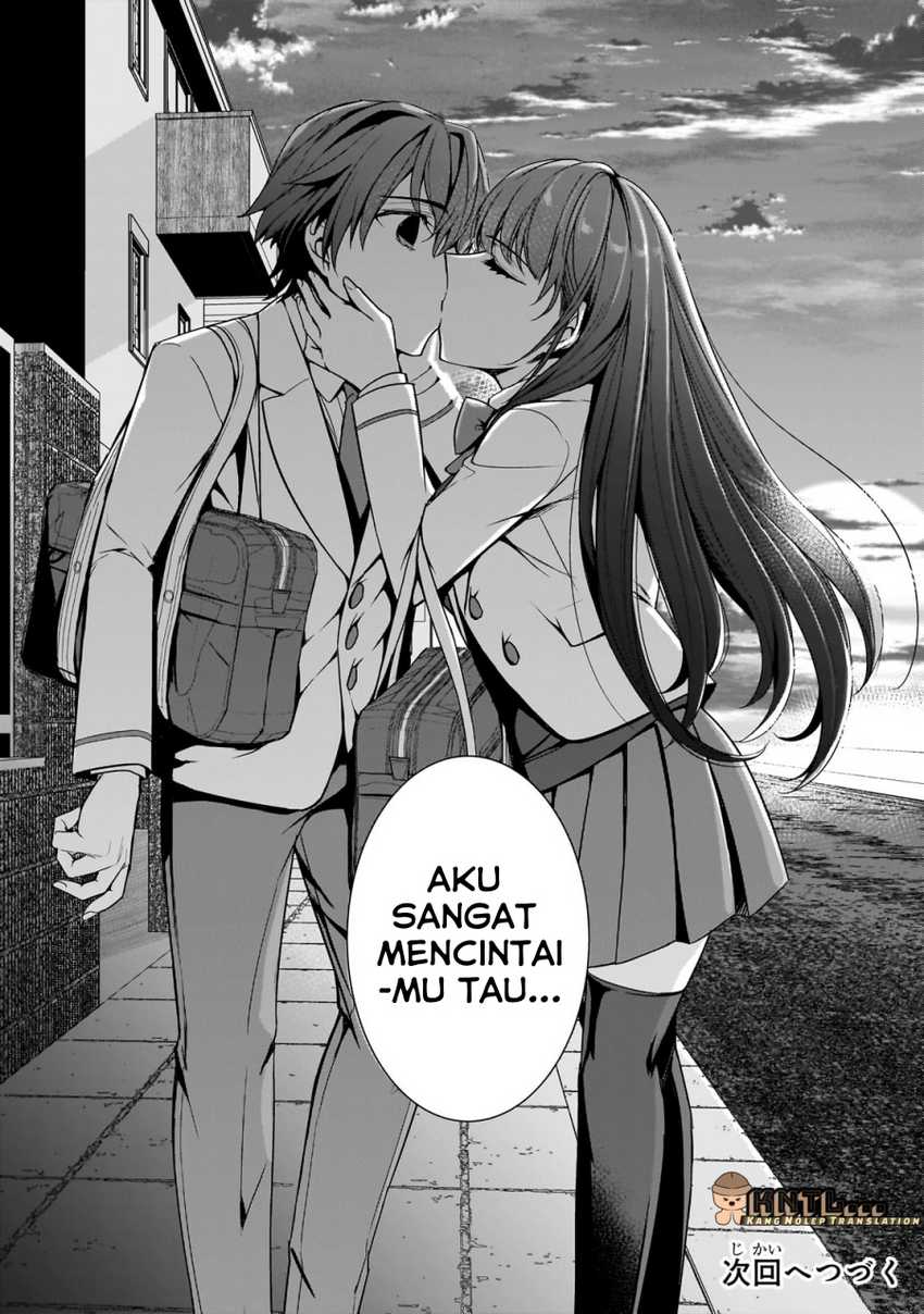 Ore ni Trauma wo Ataeta Joshi-tachi ga Chirachira Mitekuru kedo, Zannen desu ga Teokure desu Chapter 11 Bahasa Indonesia