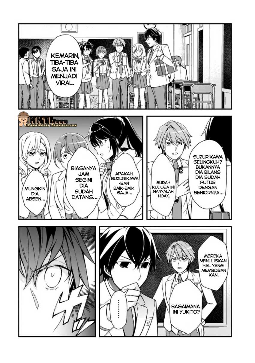 Ore ni Trauma wo Ataeta Joshi-tachi ga Chirachira Mitekuru kedo, Zannen desu ga Teokure desu chapter 13