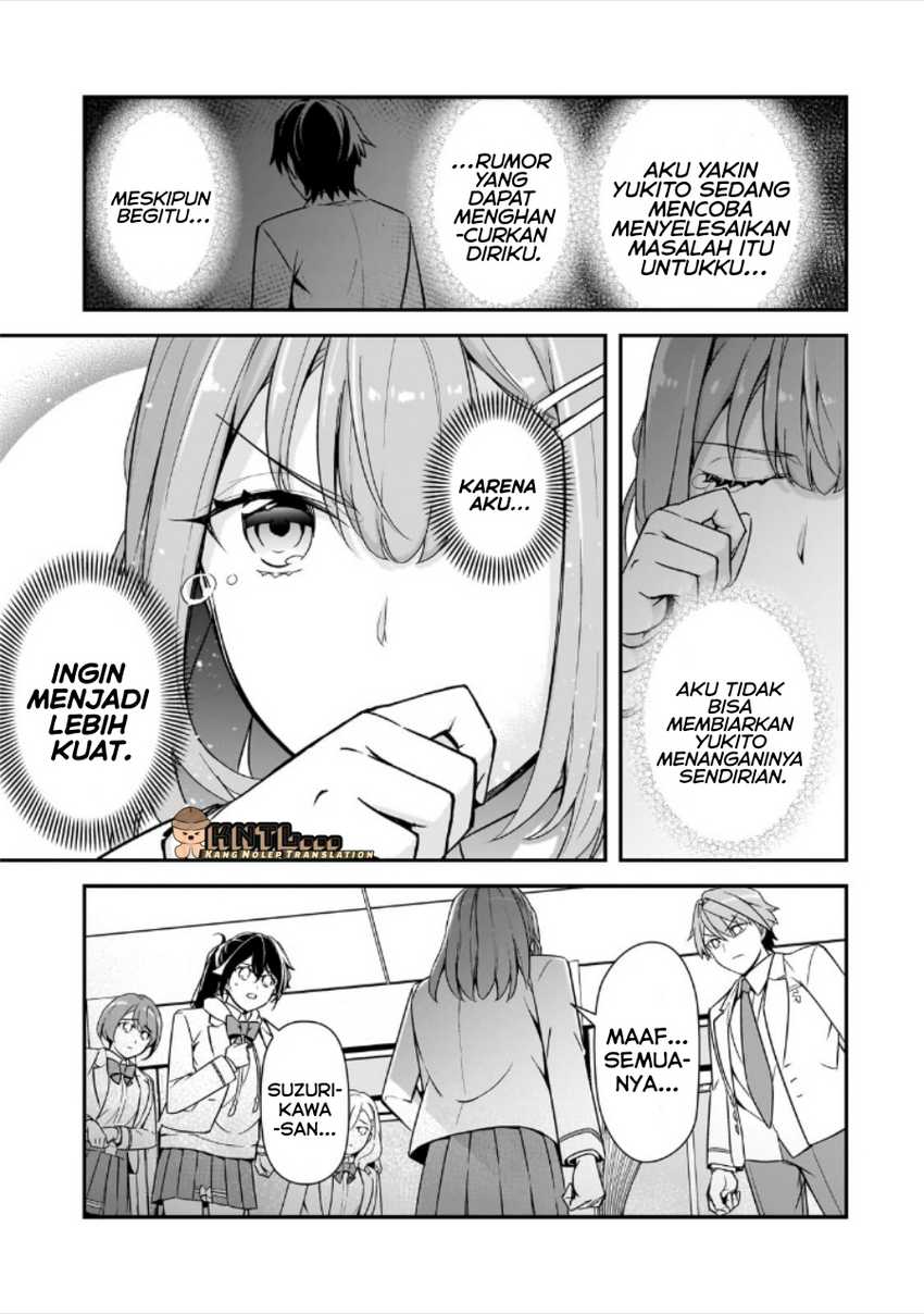 Ore ni Trauma wo Ataeta Joshi-tachi ga Chirachira Mitekuru kedo, Zannen desu ga Teokure desu chapter 13