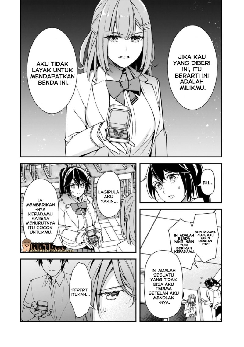 Ore ni Trauma wo Ataeta Joshi-tachi ga Chirachira Mitekuru kedo, Zannen desu ga Teokure desu chapter 17