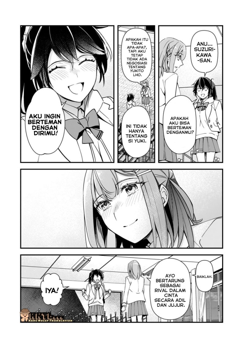 Ore ni Trauma wo Ataeta Joshi-tachi ga Chirachira Mitekuru kedo, Zannen desu ga Teokure desu chapter 17