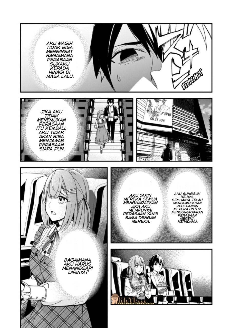 Ore ni Trauma wo Ataeta Joshi-tachi ga Chirachira Mitekuru kedo, Zannen desu ga Teokure desu Chapter 18.3 Bahasa Indonesia