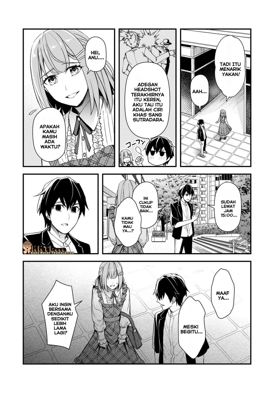 Ore ni Trauma wo Ataeta Joshi-tachi ga Chirachira Mitekuru kedo, Zannen desu ga Teokure desu Chapter 18.3 Bahasa Indonesia