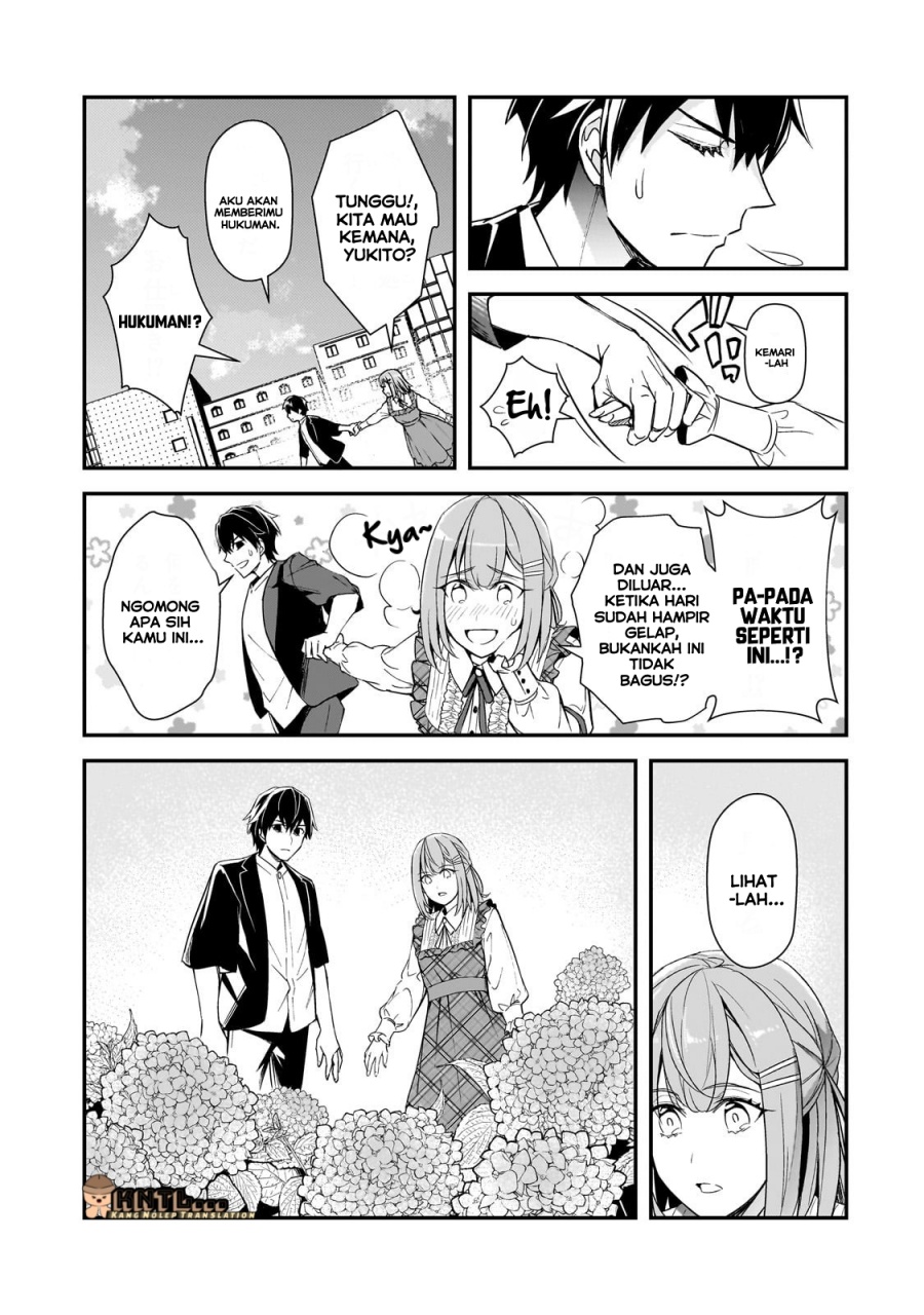 Ore ni Trauma wo Ataeta Joshi-tachi ga Chirachira Mitekuru kedo, Zannen desu ga Teokure desu Chapter 18.3 Bahasa Indonesia