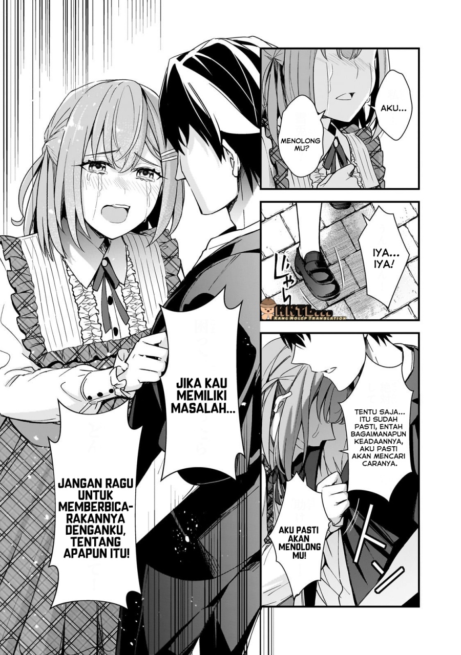 Ore ni Trauma wo Ataeta Joshi-tachi ga Chirachira Mitekuru kedo, Zannen desu ga Teokure desu Chapter 18.3 Bahasa Indonesia