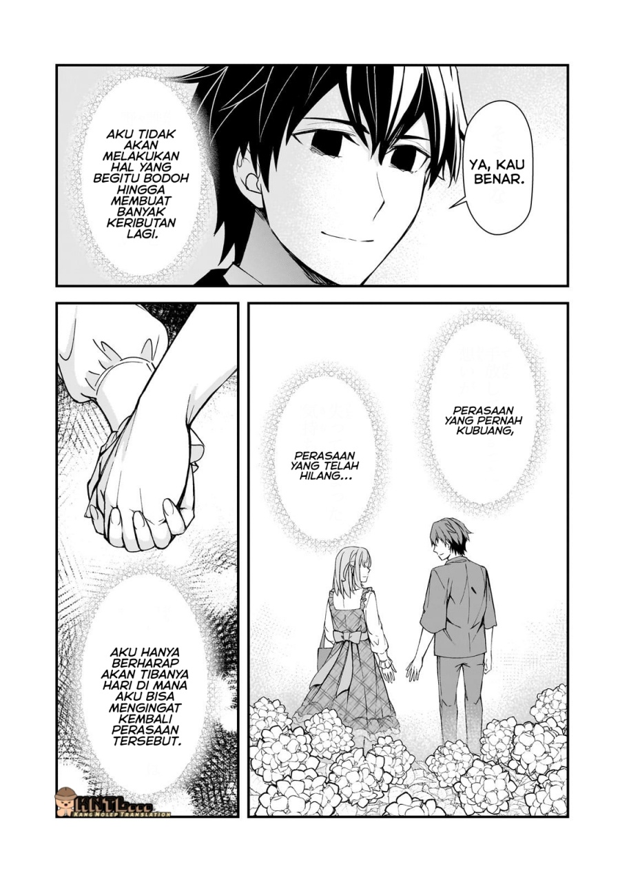 Ore ni Trauma wo Ataeta Joshi-tachi ga Chirachira Mitekuru kedo, Zannen desu ga Teokure desu Chapter 18.3 Bahasa Indonesia