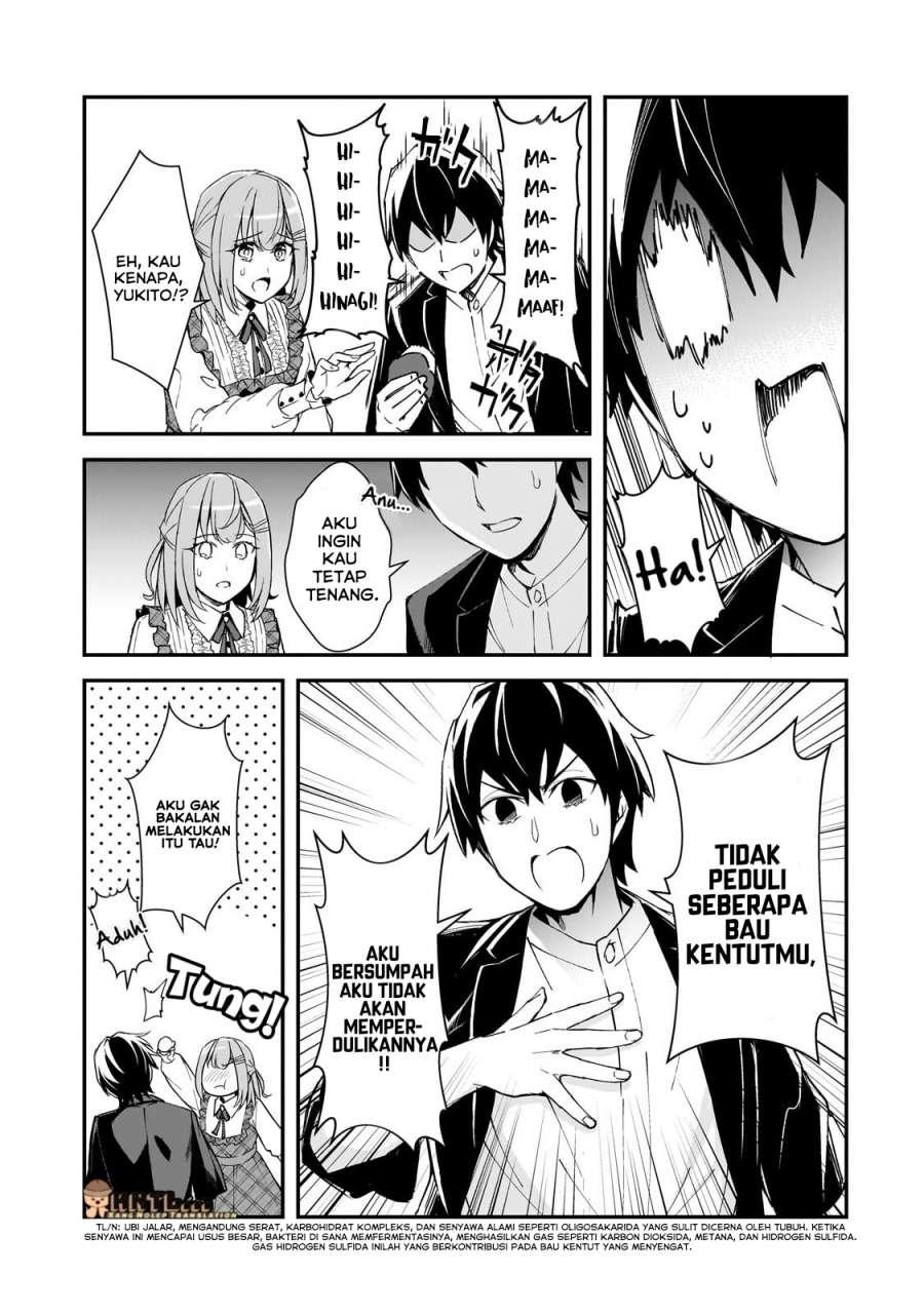 Ore ni Trauma wo Ataeta Joshi-tachi ga Chirachira Mitekuru kedo, Zannen desu ga Teokure desu Chapter 18.3 Bahasa Indonesia