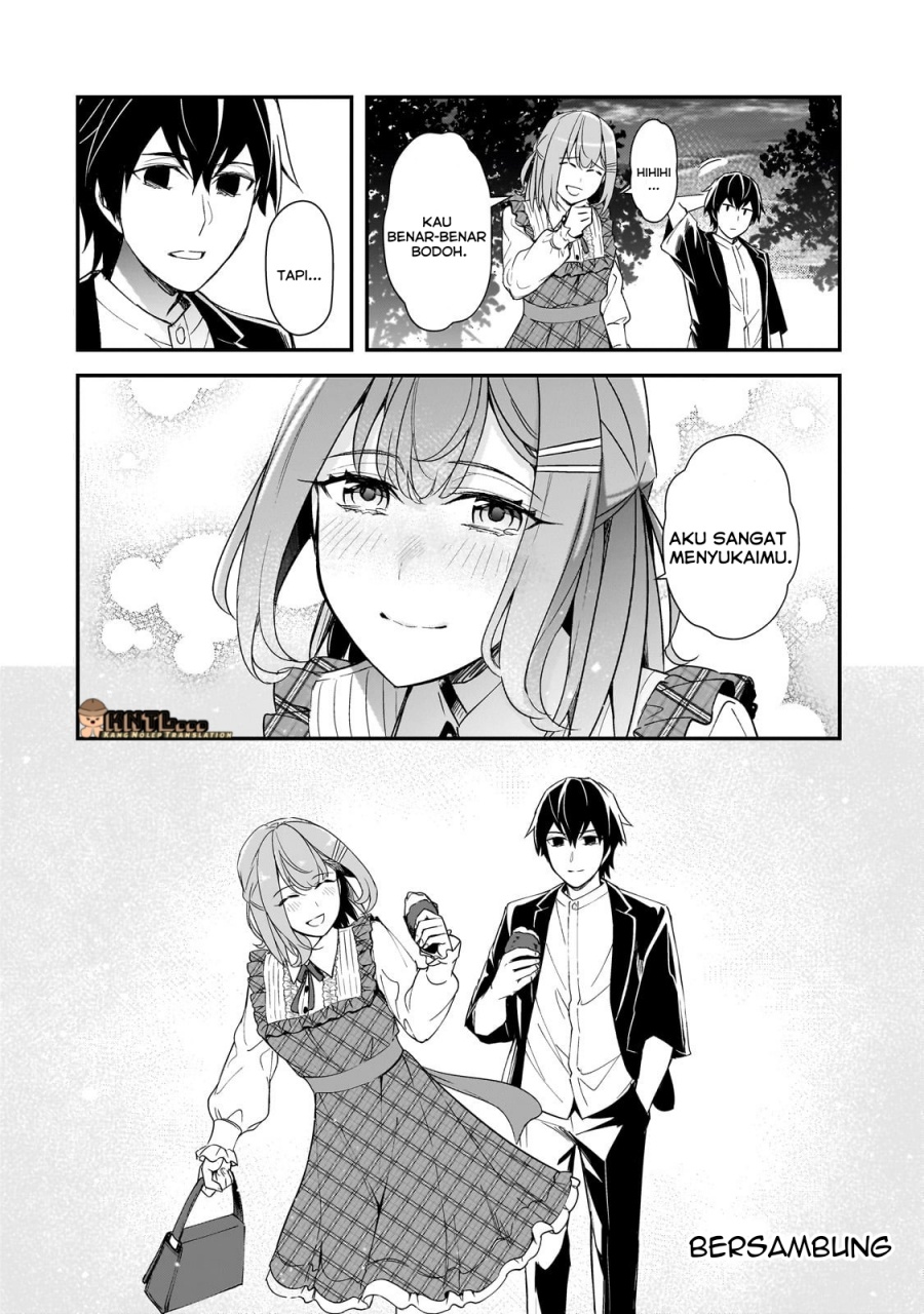 Ore ni Trauma wo Ataeta Joshi-tachi ga Chirachira Mitekuru kedo, Zannen desu ga Teokure desu Chapter 18.3 Bahasa Indonesia